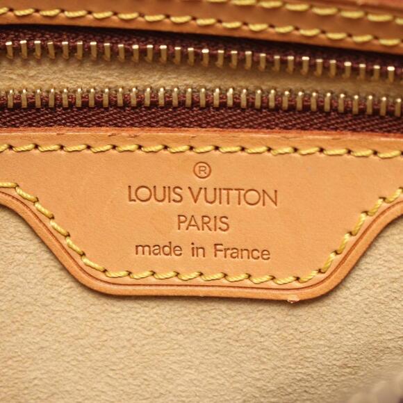 LOUIS VUITTON Brown Monogram Leather Shoulder Bag - Picture 5 of 10